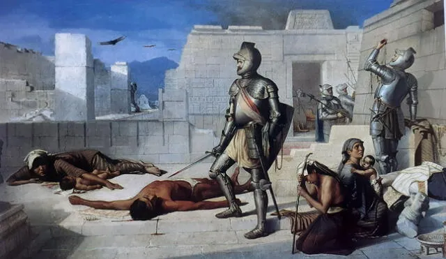 La matanza de Cholula fue un ataque perpetrado por las fuerzas militares de Hernán Cortés en 1519, durante su avance hacia la ciudad de México-Tenochtitlan. Foto: Noticonquista   