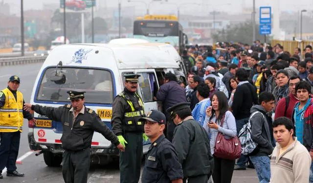 Paro del 26 de septiembre paralizó servicios de transporte en Lima. Foto: La República   