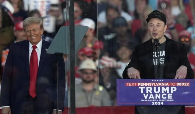 Elon Musk se dirige a la población para que voten por Donald Trump. Foto: Récord   