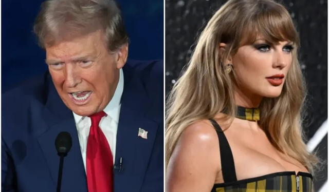 Trump utilizó inteligencia artificial para publicar imágenes falsas que mostraban a Taylor Swift expresando su apoyo hacia él. Foto: Variety   