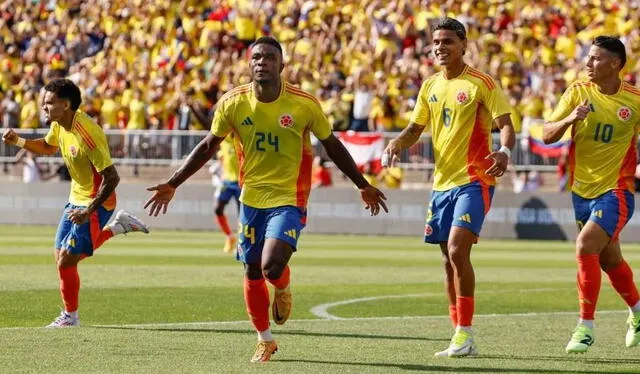  Previo a la Copa América 2024, Colombia goleó 3 a 0 a Bolivia en un encuentro amistoso. Foto: AFP    