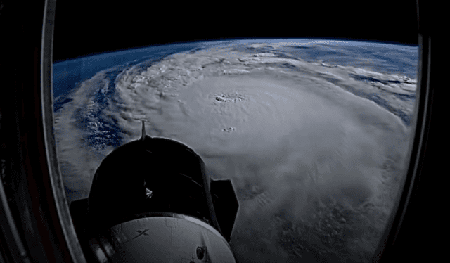 Milton es considerado uno de los ciclones más fuertes de los últimos años. Foto: captura de video de NASA   