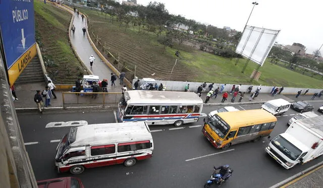 Paro de transportistas en Perú este jueves 10 de octubre