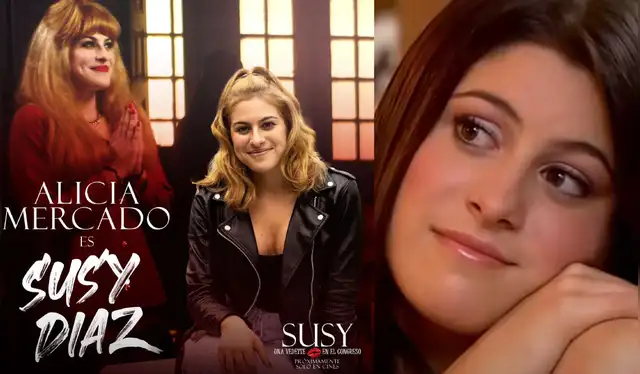Alicia Mercado interpretó a Susy Díaz. Foto: América TV/Instagram/aliciamercado 