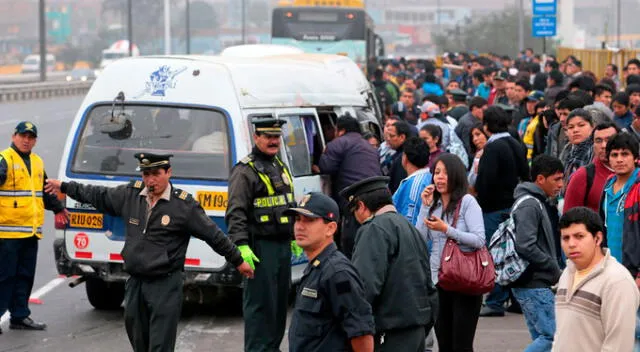 Transporte en Lima. Foto: La República    