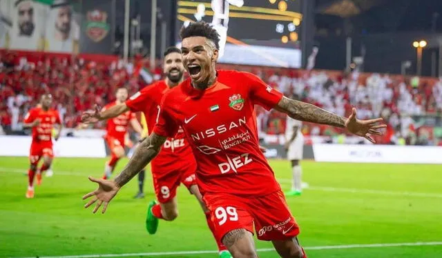  Igor Jesus se dio a conocer en el Shabab Al Ahli de Emiratos Árabes Unidos, donde anotó 43 goles en 4 temporadas. Foto: Instagram    