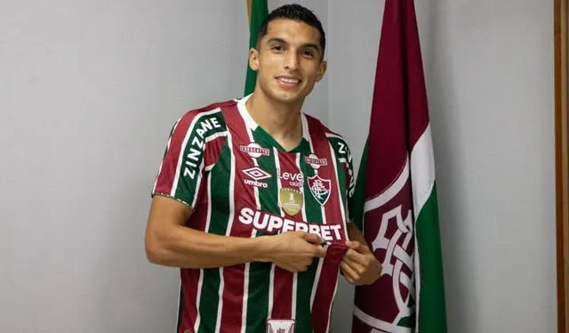  Kevin Serna llegó a Fluminense a mitad de año proveniente de Alianza Lima. Foto: Instagram    