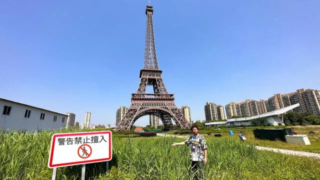  Tianducheng es la segunda ciudad réplica más grande del mundo. Foto: Luisito Comunica   