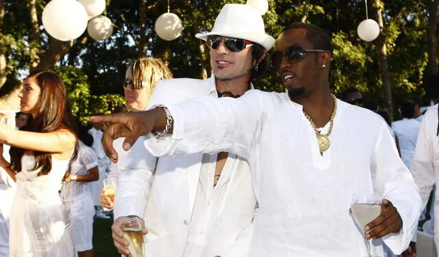 Sean Combs en una de sus fiestas. Foto: Hollywood Reporter. 