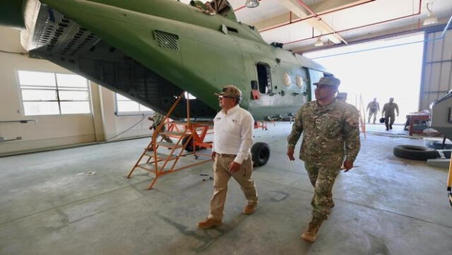 Durante la interpelación, el ministro de Defensa, Walter Astudillo, responderá sobre la reparación mayor de 11 helicópteros rusos. Crédito: Mindef.   