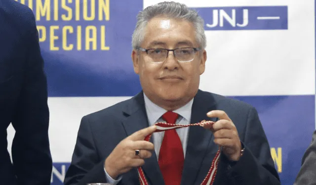 Juan Carlos Villena, fiscal de la Nación interino   