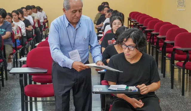 Examen de admisión de San Marcos. Foto: UNMSM   