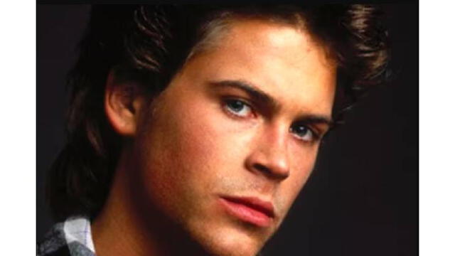 Rob Lowe, ídolo de la generación de los 80. Foto: Internet Rob Lowe, ídolo de la generación de los 80. Foto: Internet