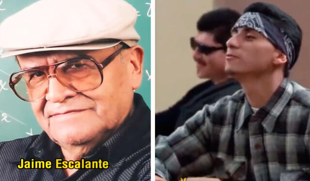  Jaime Escalante ya era un reconocido profesor de matemáticas en La Paz, Bolivia, antes de emigrar a Estados Unidos. Foto: composición LR/TikTok/@josebazanmemory   