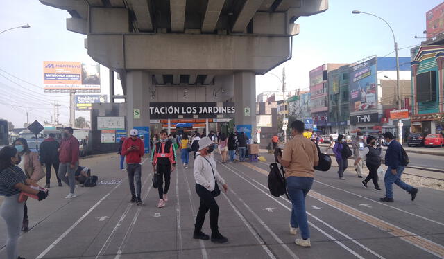  El almacén de Falabella se encuentra en el Metro La Hacienda, muy cerca a la Estación Los Jardines de la Línea 1 del Metro de Lima. Foto: Metro de Lima    