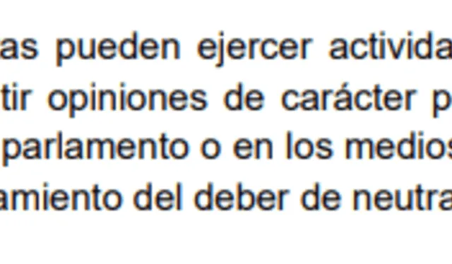 Segunda conclusión del informe de opinión consultiva   