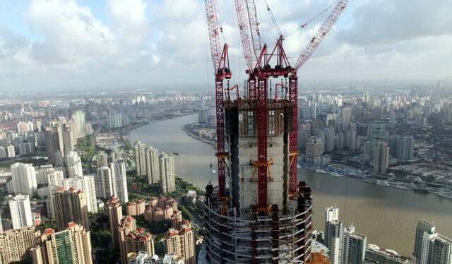 Uno de los edificios más grande del mundo en China. Foto: El confidencial   