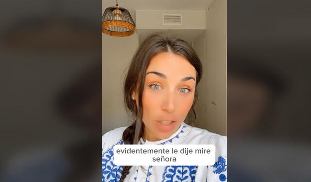 Clip es viral. Foto: TikTok    