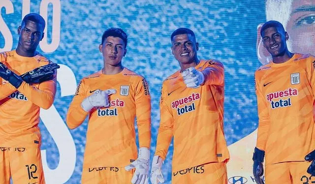  Franco Saravia, Ángelo Campos y Ángel de la Cruz son los arqueros del primer equipo de Alianza Lima. Foto: Instagram Franco Saravia    