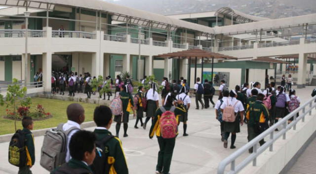 Estudiantes se encuentran en el último trimestre escolar. Foto: La República   