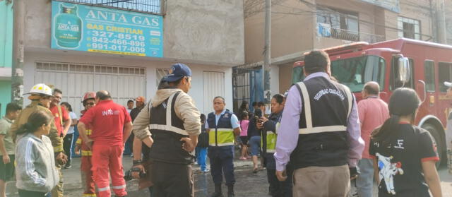 bomberos controlan incendio en el agustino