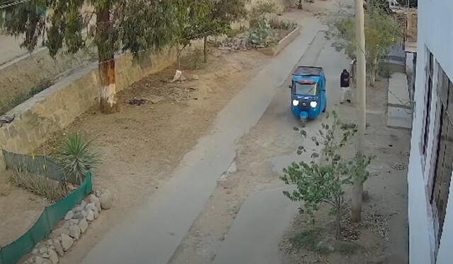 Delincuentes abordo de una mototaxi asaltan a hombre de 60 años. Foto: Latina.    