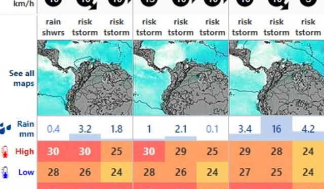  Clima HOY 21 de octubre en la ciudad de Nueva York. Foto: Weather Forecast    