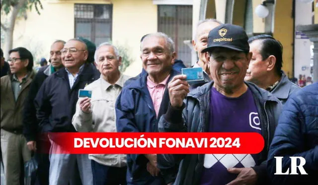 Devolución Fonavi 2024. Foto: Composición LR/Andina.   