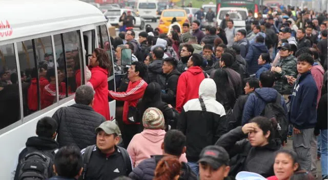 Paro nacional de transportistas. 