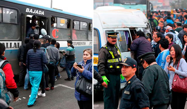 Paro nacional de transportistas en Perú