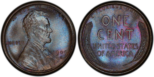 Centavo de Lincoln VDB de 1909-S. Foto: PCGS   