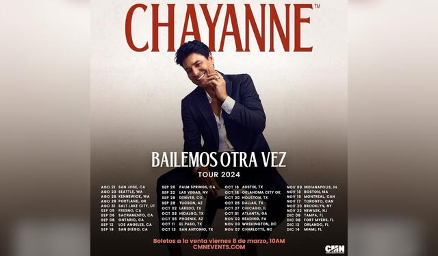 Chayanne confirma su tour en Latinoamérica. Foto: composición LR/ Chayanne   