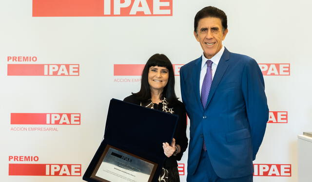  IPAE Acción Empresarial reconoció a Mariana Rodríguez como la Empresaria más destacada en el año 2022. Foto: IPAE Acción Empresarial   