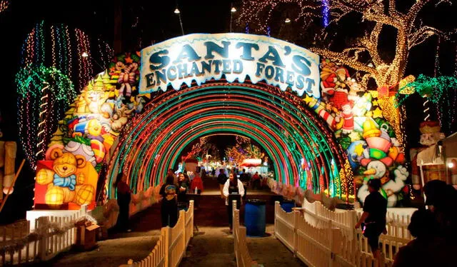  Santa’s Enchanted Forest expresó su agradecimiento a todos quienes formaron parte de su historia a través de su cuenta de Instagram. Foto: Viajar por viajar 