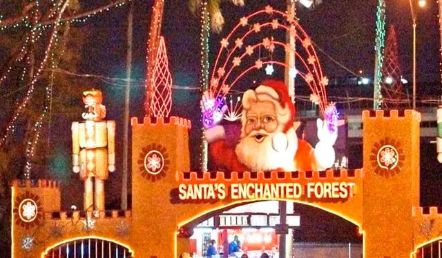  Santa’s Enchanted Forest expresó su agradecimiento a todos quienes formaron parte de su historia a través de su cuenta de Instagram. Foto: Miami and Beaches   