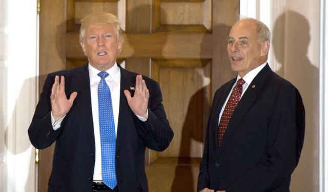  John Kelly, exjefe de gabinete de Trump. Foto: BBC   