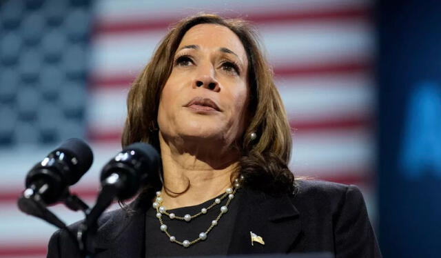 Kamala Harris advierte sobre Donald Trump. Foto: Euronews   