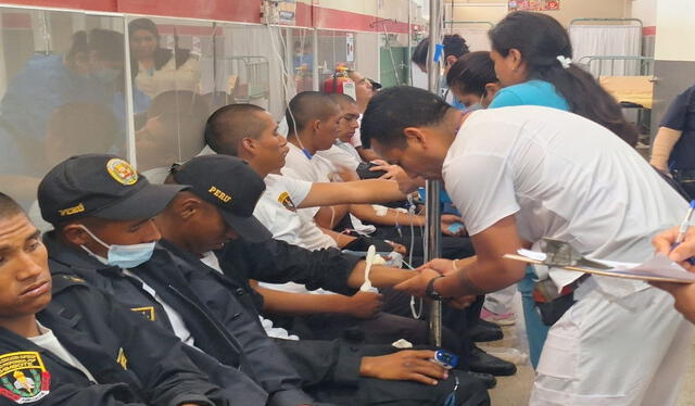  Estudiantes fueron atendidos en carpas. Foto: difusión    