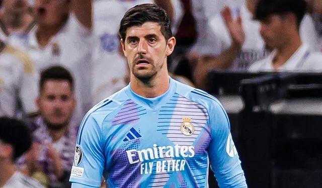  Thibaut Courtois es otra de las bajas que dejó la victoria de los blancos sobre Borussia Dortmund por Champions. Foto: Real Madrid    