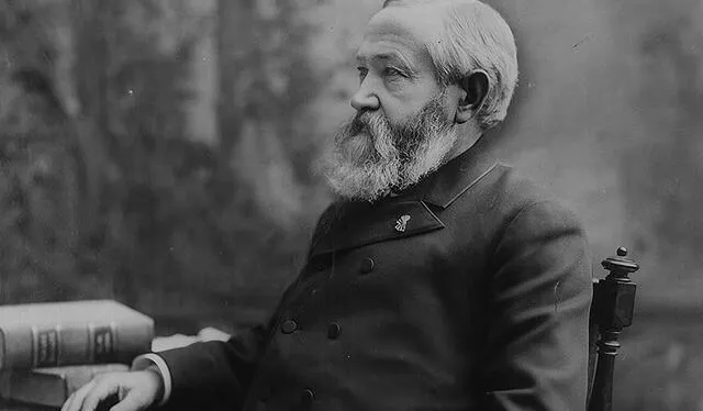 Benjamin Harrison fue presidente de los Estados Unidos entre 1889 y 1893.​ Foto: History Latam   