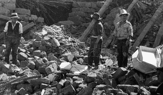  La tragedia ocurrió el <strong>31 de mayo de 1970</strong> a las <strong>15:23 horas</strong>, cuando un terremoto de 7.8 grados sacudió la región de Áncash en Perú, desencadenando el aluvión que sepultó la ciudad de Yungay​. Foto: El Peruano   