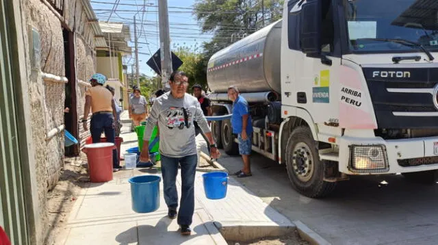 Robo de agua en Piura afecta a pobladores de Sullana. Foto: Maribel Mendo/La República   