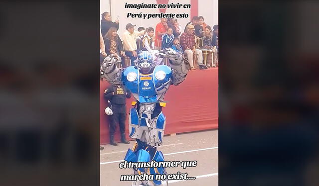 Peculiar desfile es viral. Foto: TikTok   