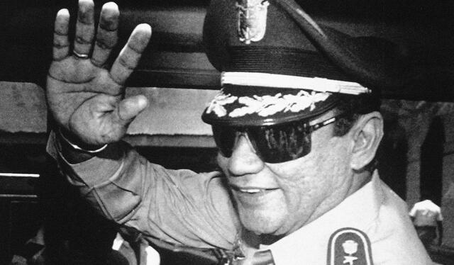  Manuel Antonio Noriega, exdictador de Panamá. Foto: History Channel   