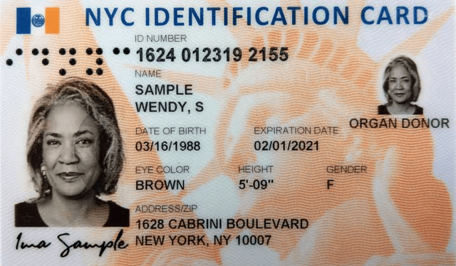  La IDNYC es una tarjeta que brinda múltiples beneficios para inmigrantes, además de oficializar tu residencia en Nueva York. Foto: NYC.gov   