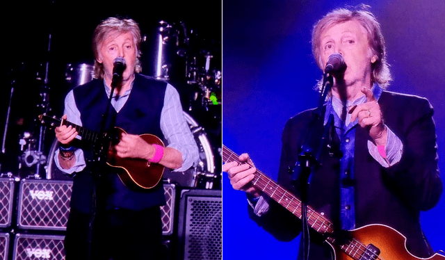 Paul McCartney interpretó temas como ‘Get Back’, ‘Let It Be’, ‘Live and Let Die’, ‘Hey Jude’ y ‘Birthday’. Fotos: Rosario Rojas/ URPI - LR   