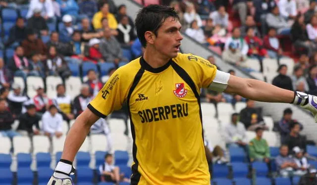  Daniel Ferreyra llegó al Perú en 2009 para atajar por José Gálvez de Chimbote. Foto: Difusión    