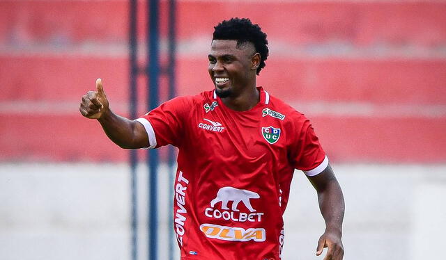  Marlon De Jesús, quien juega en Unión Comercio desde 2023, anotó un total de 8 goles en 21 partidos esta temporada. Foto: Liga 1    