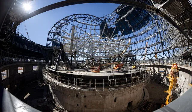 La construcción del proyecto inició en 2014 y su finalización se pospuso dos años debido a la pandemia. Foto: Sofía Yanjarí   