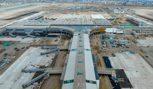  Nuevo aeropuerto Jorge Chávez. Foto: Andina   